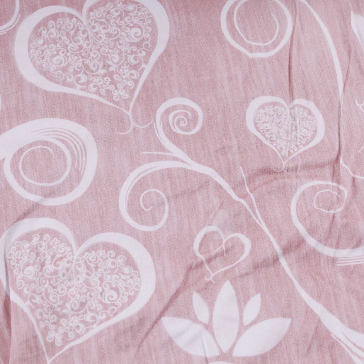 Coprisedie 6 pezzi elasticizzato fantasia cuori rosa