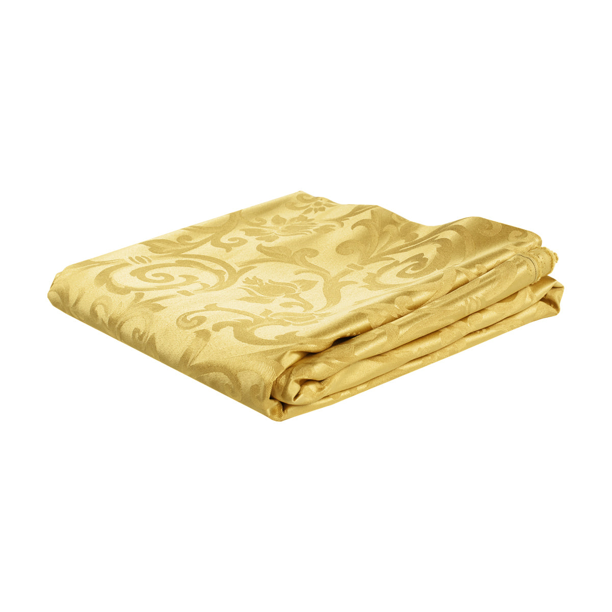 Tessuto raso ghirigori oro