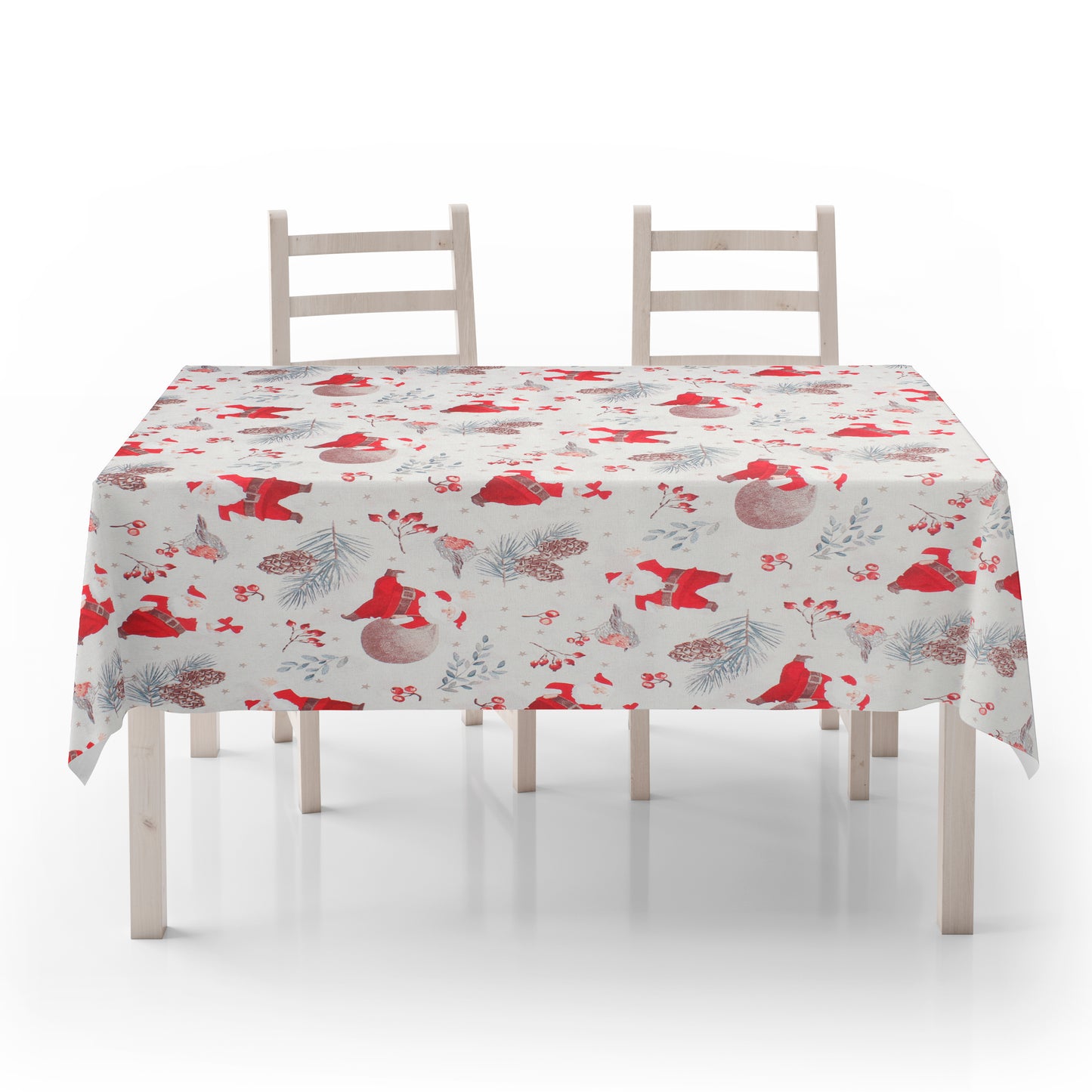 Tovaglia da tavola natalizia con babbo Natale