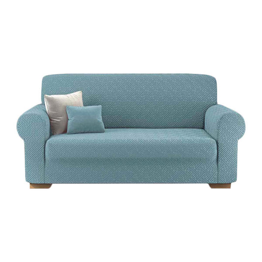 Copridivano elasticizzato Bonton azzurro