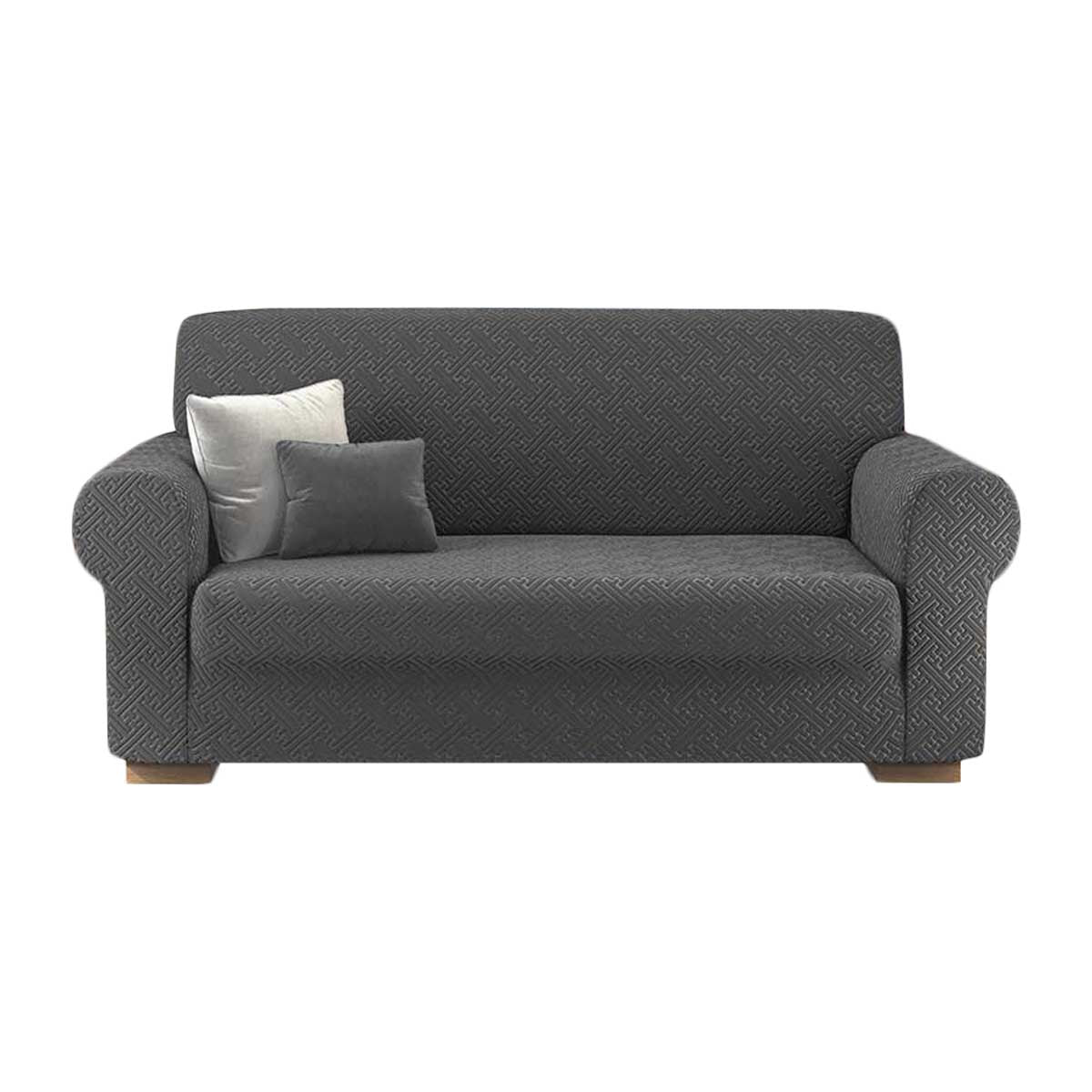 Copridivano elasticizzato Bonton grigio