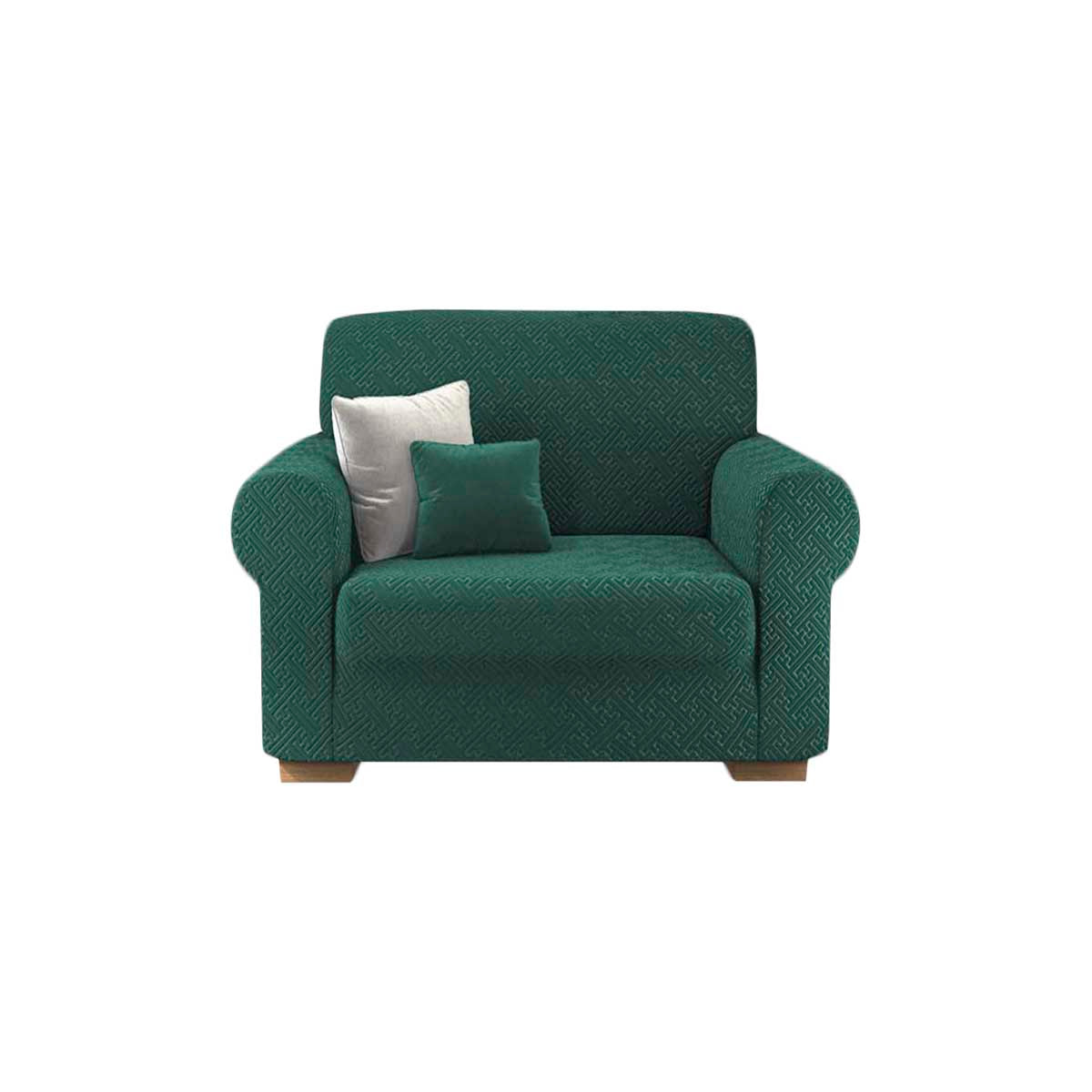 Copridivano elasticizzato Bonton verde