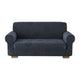 Copridivano elasticizzato floreale Boutique grigio