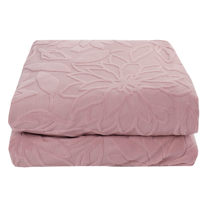 Copridivano elasticizzato floreale Boutique cipria