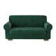 Copridivano elasticizzato floreale Boutique verde