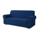 Copridivano elasticizzato con tessuto bolle blu