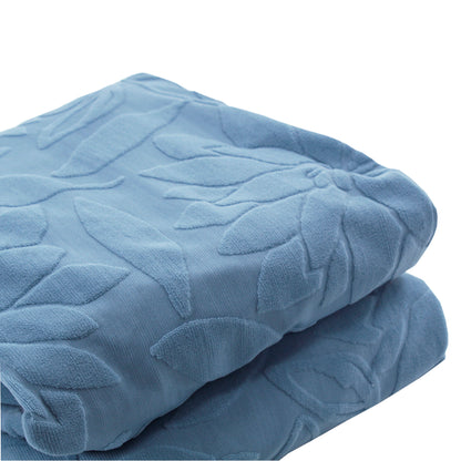 Copridivano elasticizzato floreale Boutique azzurro