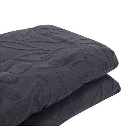 Copridivano elasticizzato floreale Boutique grigio