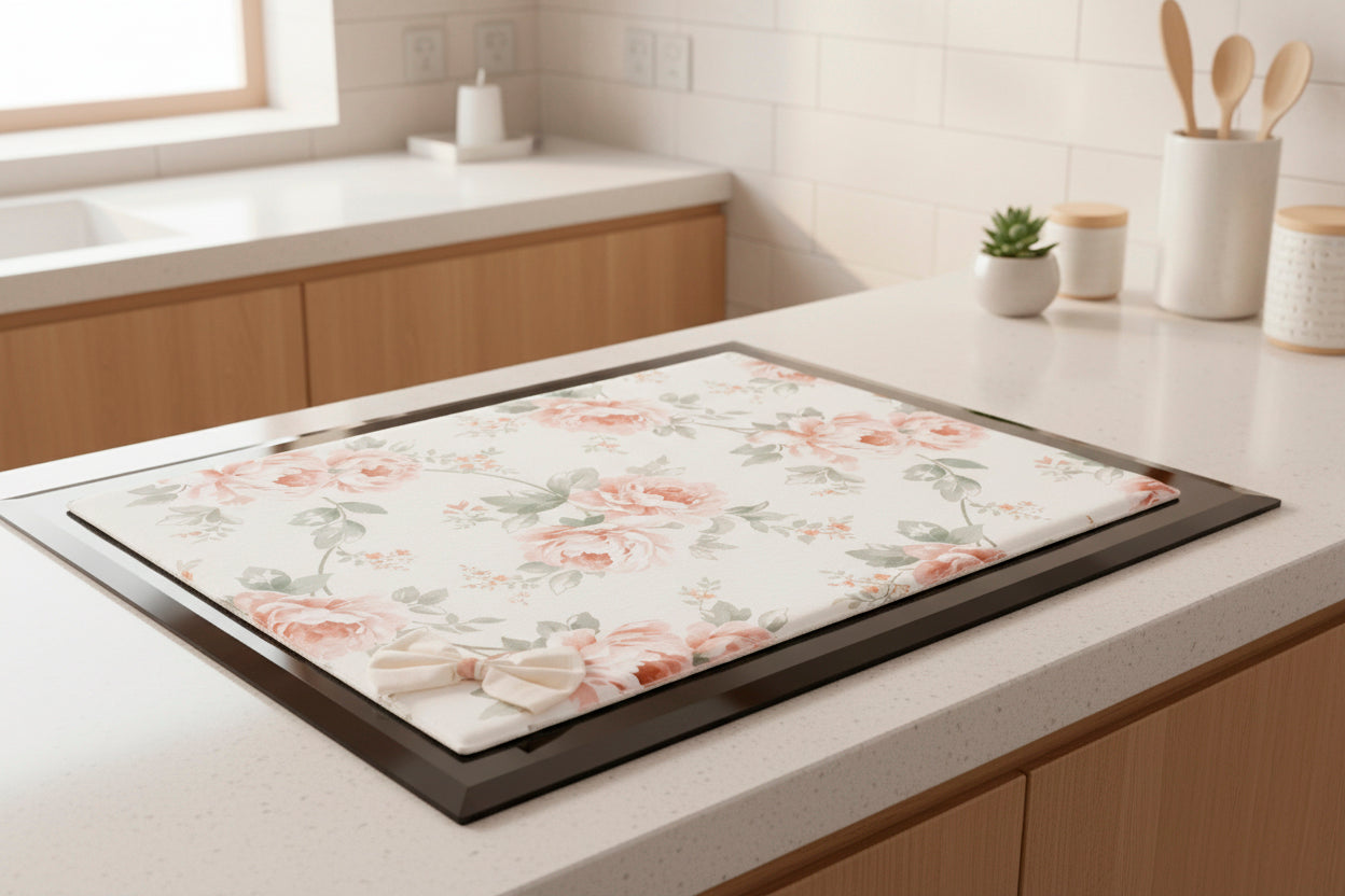 Set coprifuochi e copriforno - Flat beige