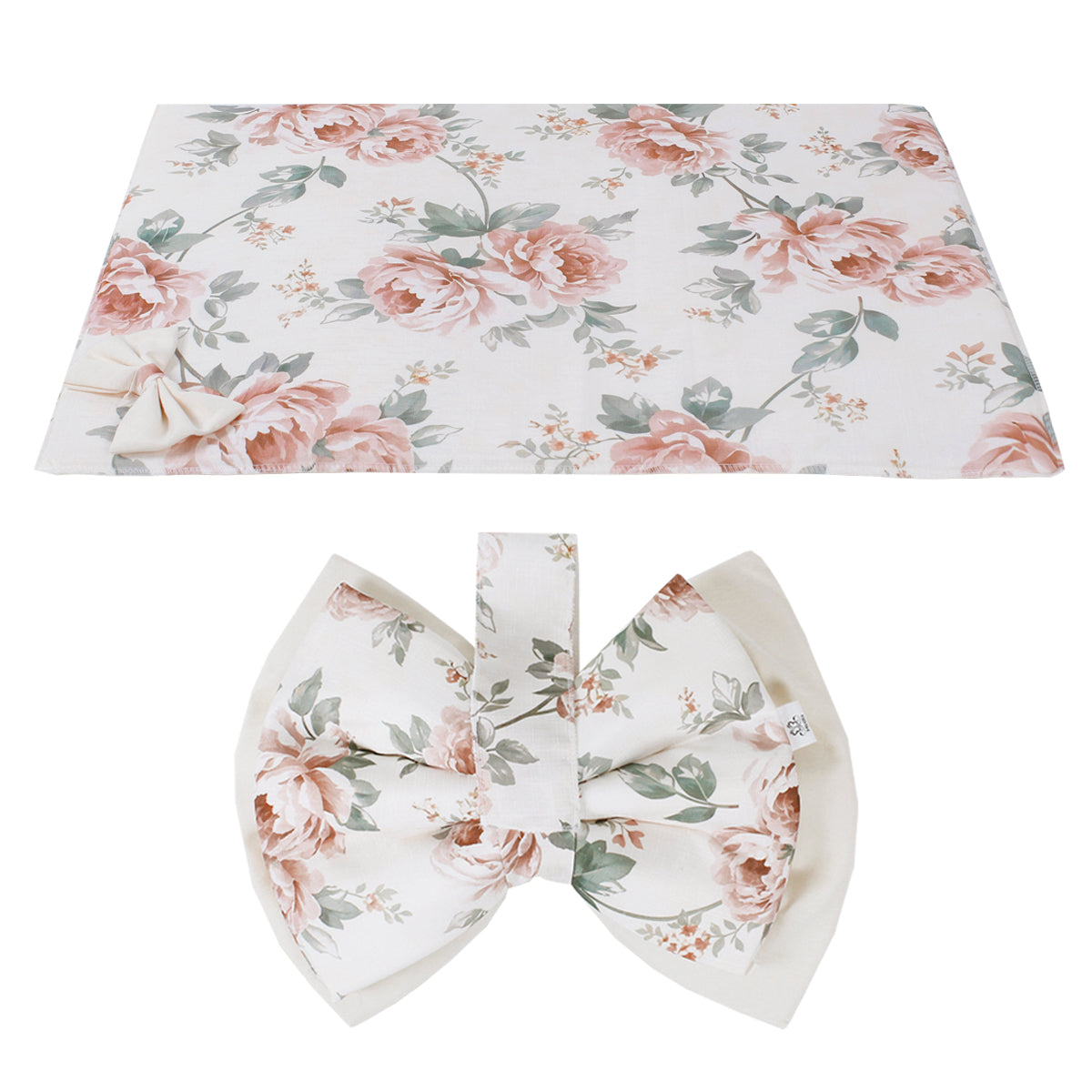 Set coprifuochi e copriforno - Fiocco cipria