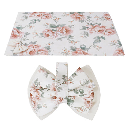 Set coprifuochi e copriforno - Fiocco cipria