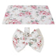 Set coprifuochi e copriforno - Fiocco rosa