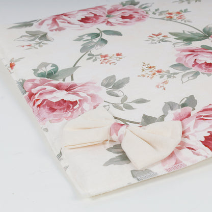 Set coprifuochi e copriforno - Fiocco rosa