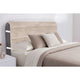 Copritestata imbottita in velluto beige