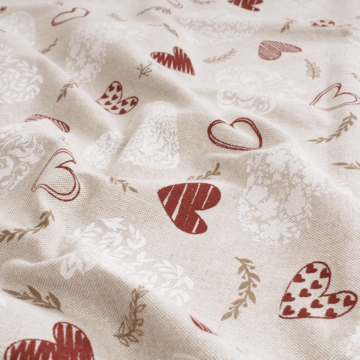 Tovaglia fantasia cuori Cupido