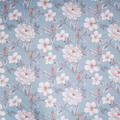 Tessuto cotone floreale Eden