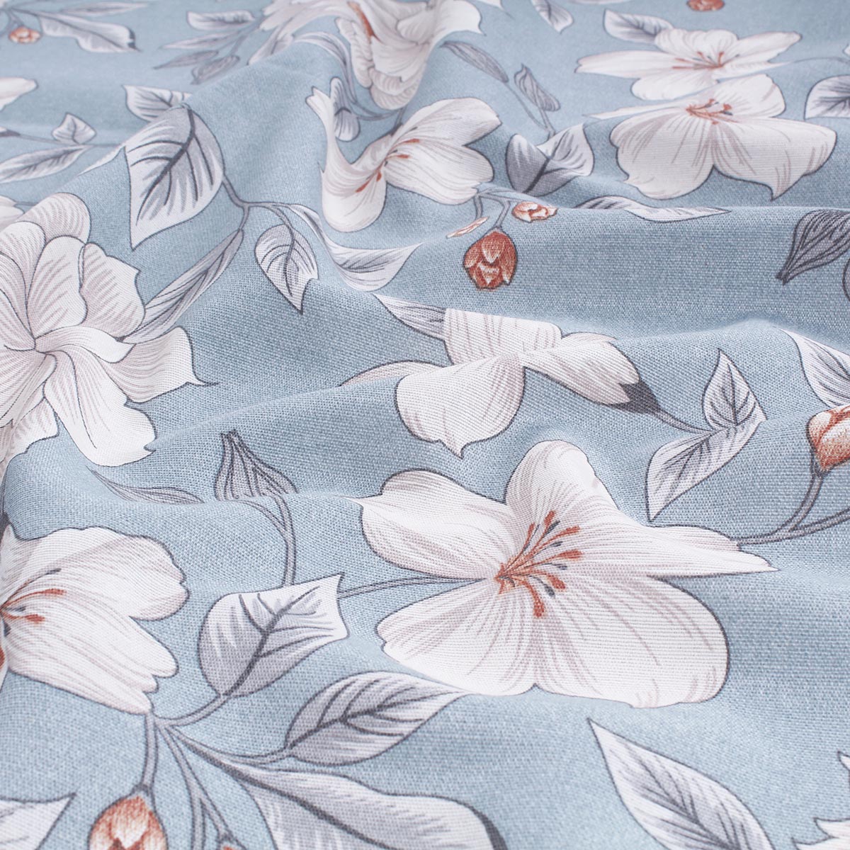 Tessuto cotone floreale Eden