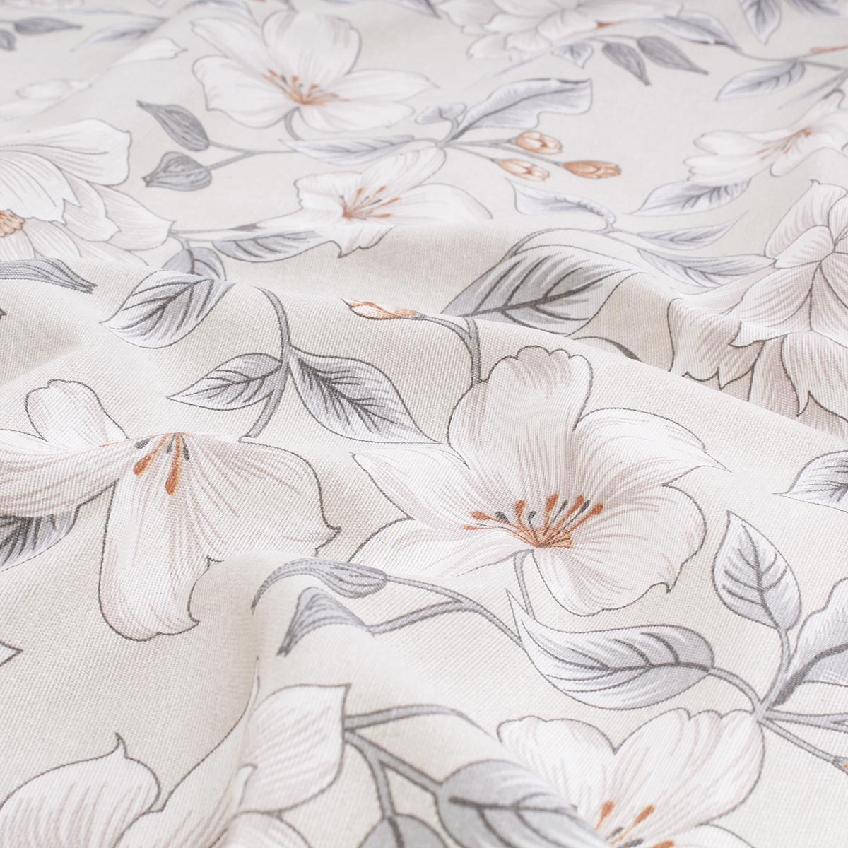 Tessuto cotone floreale Eden