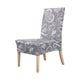 Coprisedie 6 pezzi elasticizzato fantasia cuori grigio