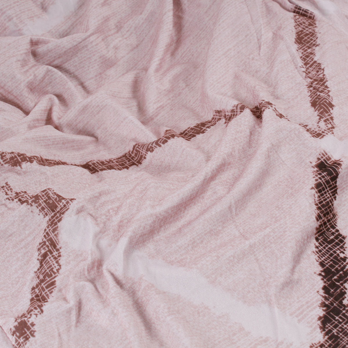 Coprisedie 6 pezzi elasticizzato fantasia marmo rosa