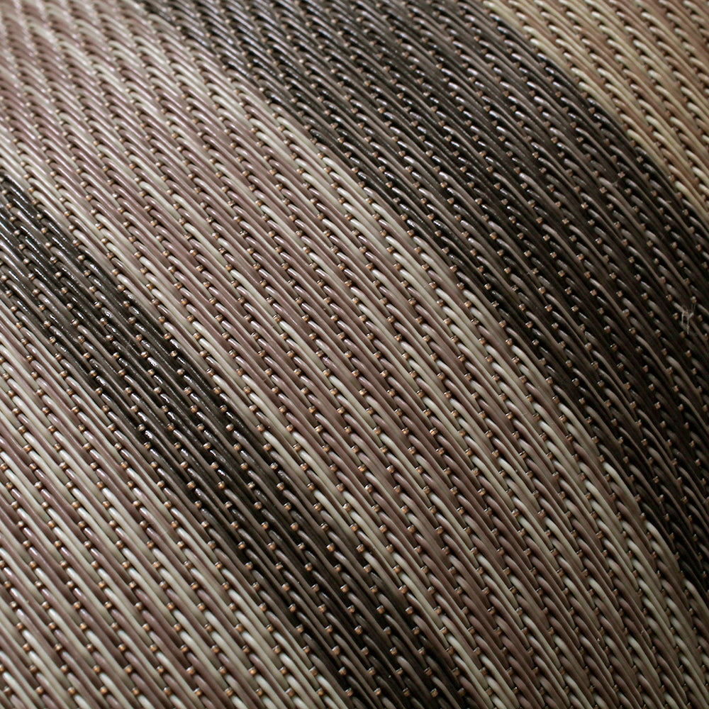 Tappeto antiscivolo fantasia righe beige