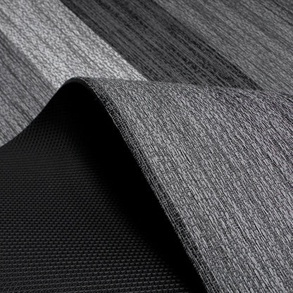 Tappeto antiscivolo fantasia righe grigio