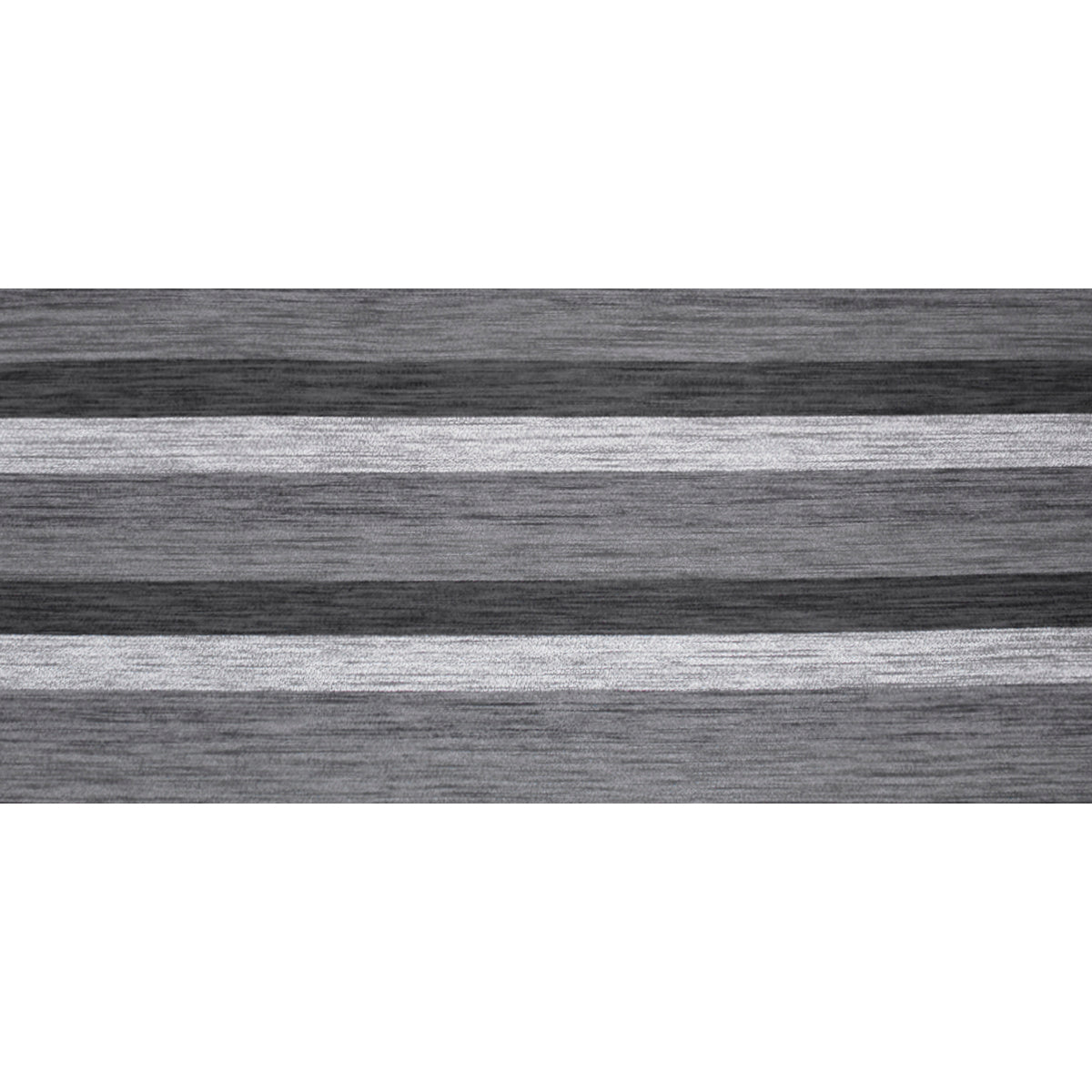 Tappeto antiscivolo fantasia righe grigio