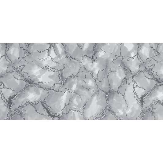Tappeto antiscivolo fantasia marmo grigio