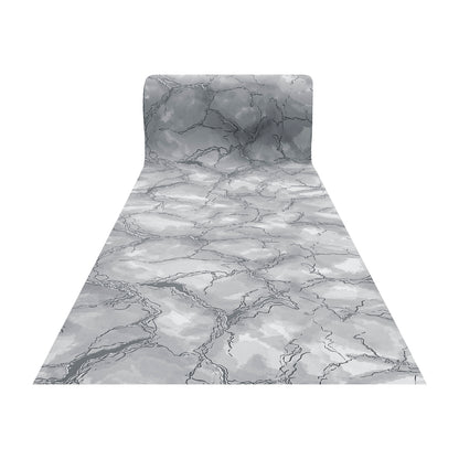 Tappeto antiscivolo fantasia marmo grigio