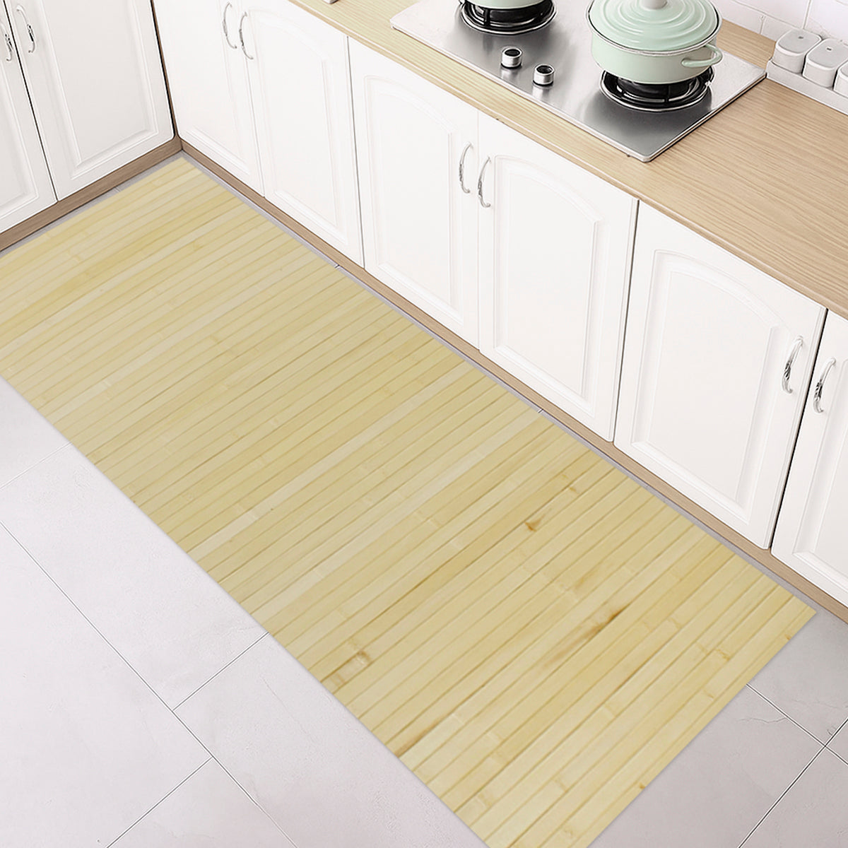 Tappeto in bambù antiscivolo
