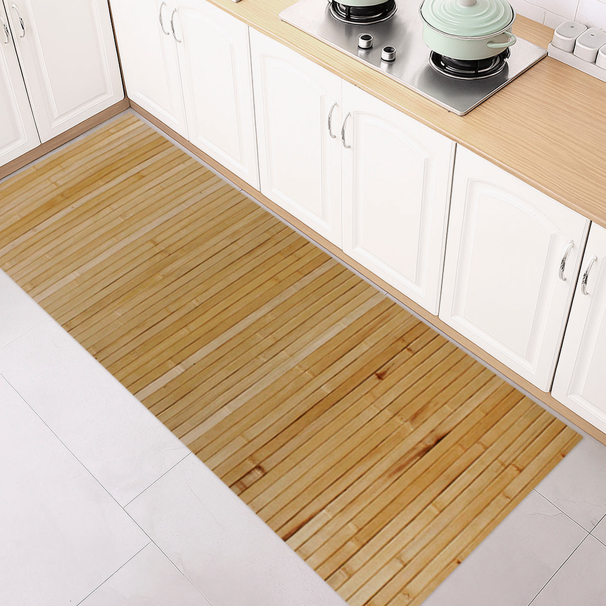 Tappeto in bambù antiscivolo