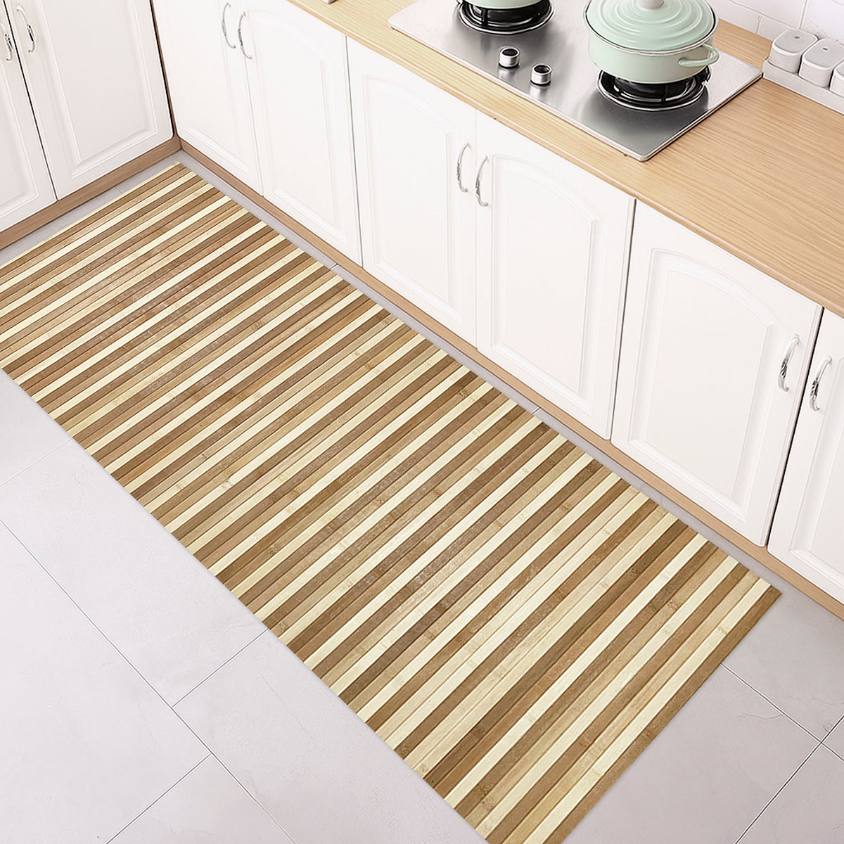 Tappeto in bambù antiscivolo