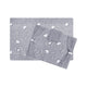 Set coprifuochi e copriforno con cuori grigio