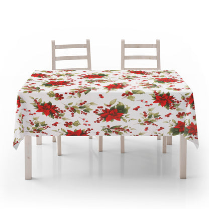 Tovaglia cotone natalizio con fili laminati