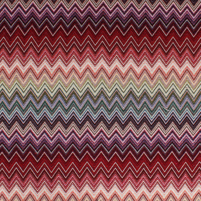 Tessuto gobelin zigzag colorato