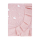 Tovaglia plastificata con riccio cuori rosa - PARIS