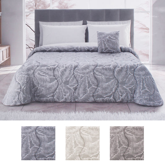 Piumone in raso con cuscino arredo - IRENE