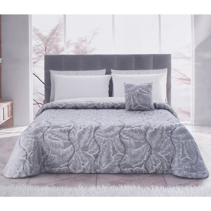 Piumone in raso con cuscino arredo - IRENE