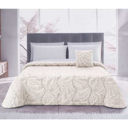 Piumone in raso con cuscino arredo - IRENE