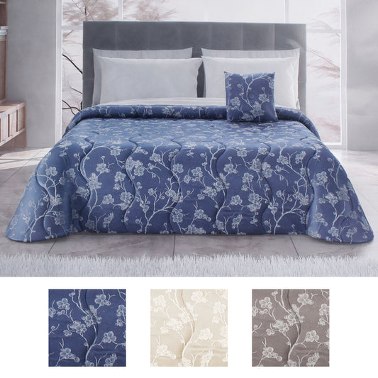 Piumone in raso con cuscino arredo - RAMAGE
