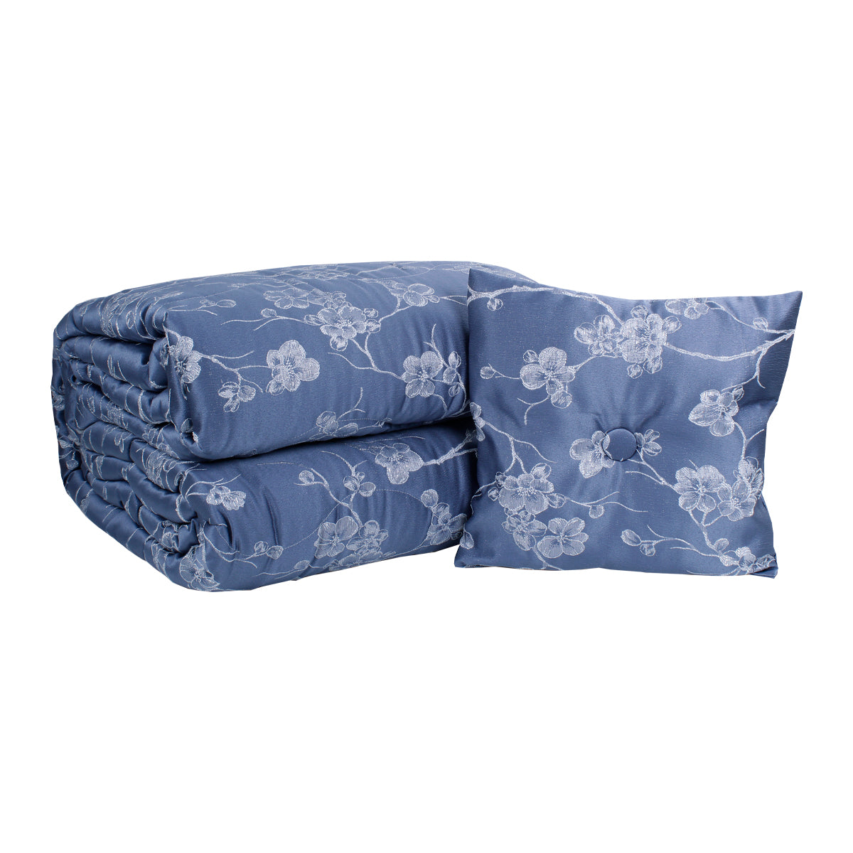 Piumone in raso con cuscino arredo - RAMAGE