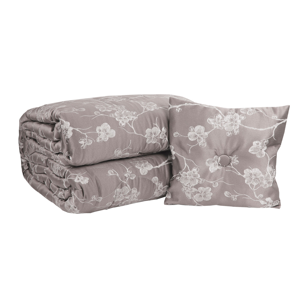 Piumone in raso con cuscino arredo - RAMAGE