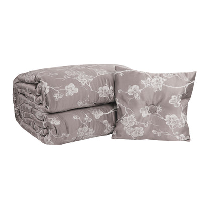 Piumone in raso con cuscino arredo - RAMAGE