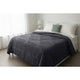 Piumone con rombi embossed grigio scuro - NESSY