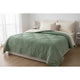 Piumone con rombi embossed verde - NESSY