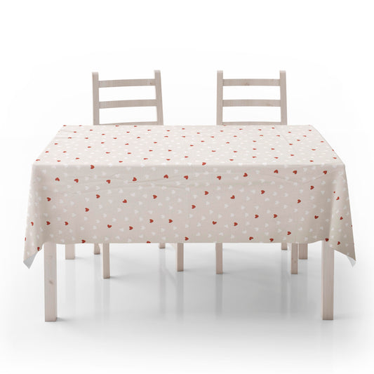 Tovaglia fantasia cuori Valentina