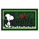 Zerbino antiscivolo a fantasia con Snoopy - Love home verde