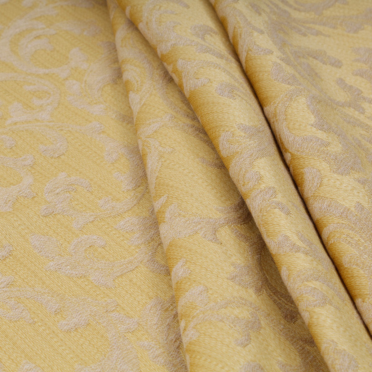 Tessuto pesante broccato - Arabesco oro