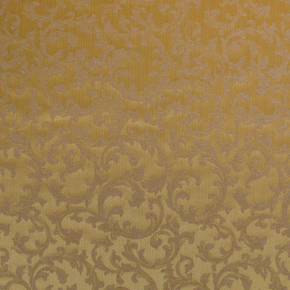 Tessuto pesante broccato - Arabesco oro