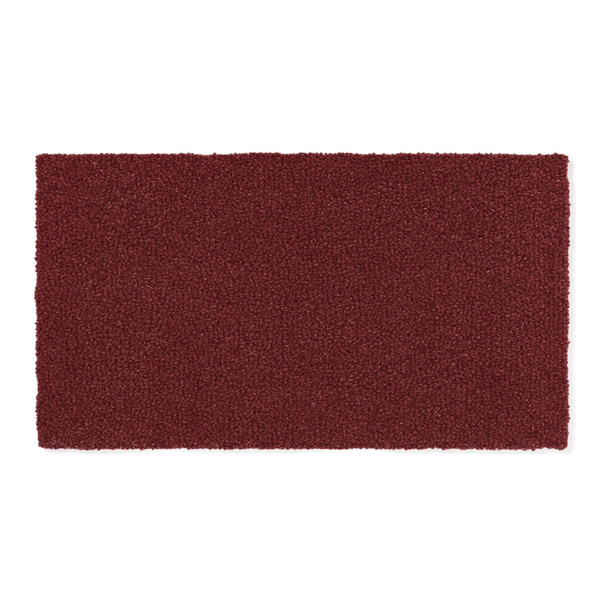 Zerbino in cocco antiscivolo tinta unita bordeaux